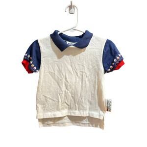 Vintage OshKosh B’Gosh Sailing T-Shirt, VGUC, Sz 6-9mo (AA)